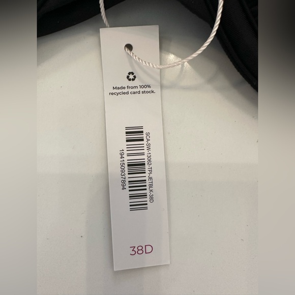 Adore Me Black Halter Bikini Top - Picture 6 of 7